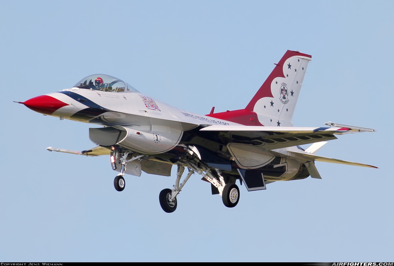 USA - Air Force General Dynamics F-16C Fighting Falcon 92-3898 at Koksijde (EBFN), Belgium