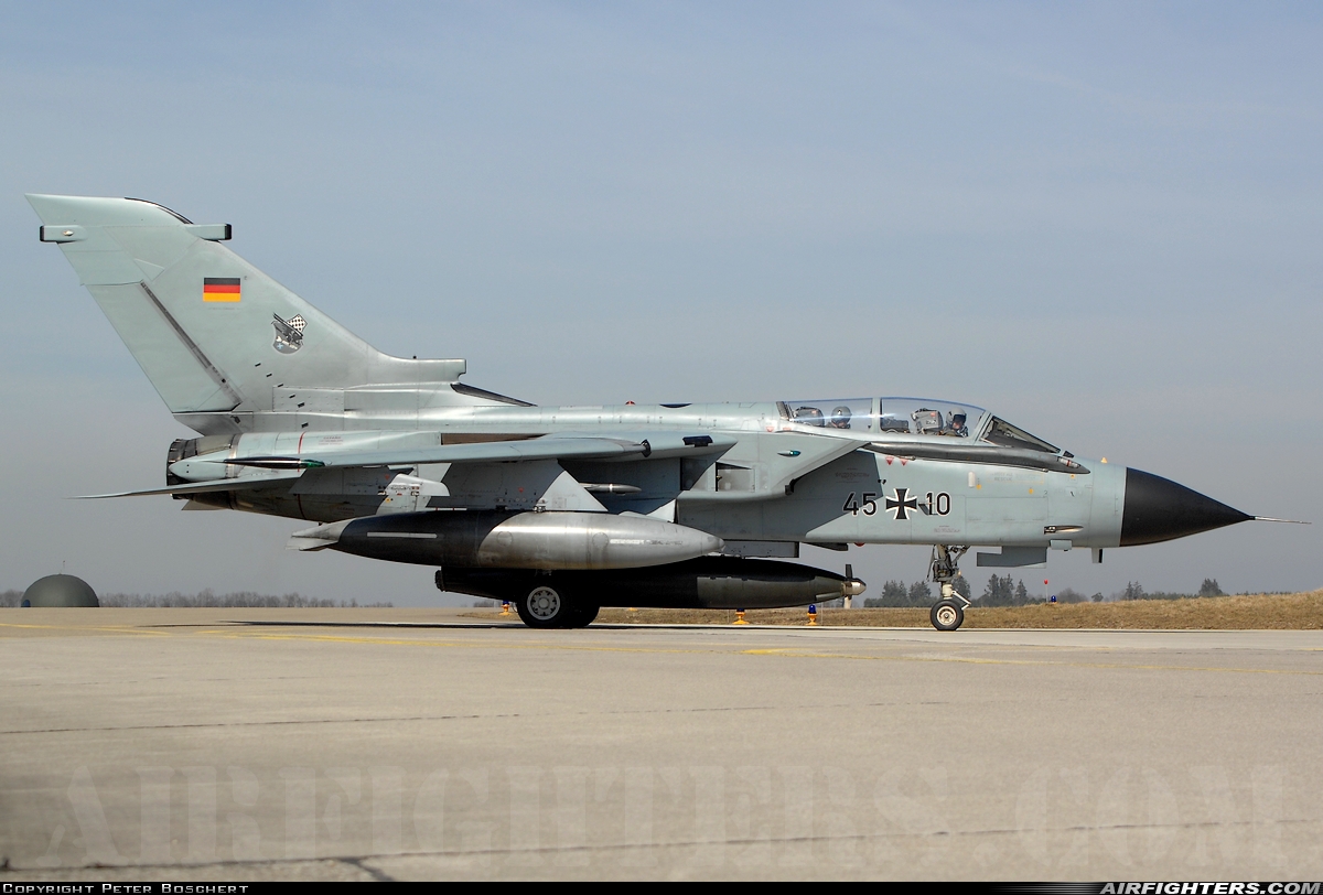 Germany - Air Force Panavia Tornado IDS 45+10 at Lechfeld (ETSL), Germany