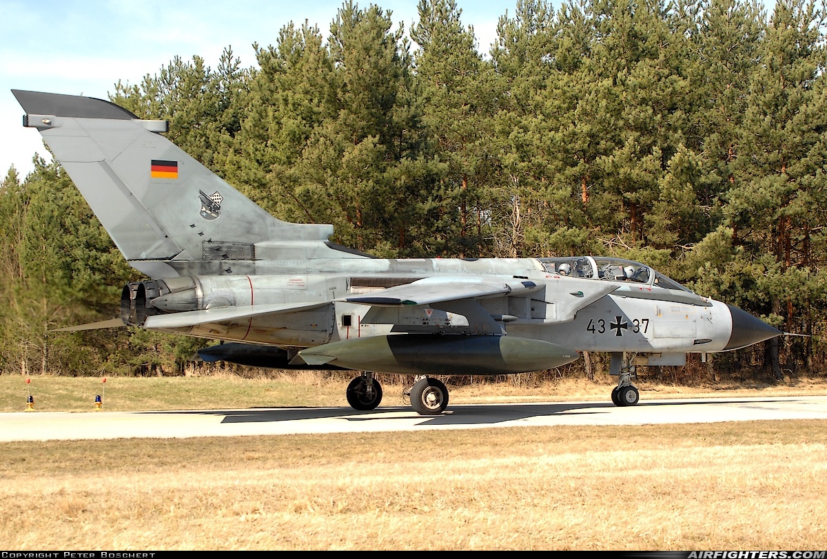 Germany - Air Force Panavia Tornado IDS(T) 43+37 at Lechfeld (ETSL), Germany