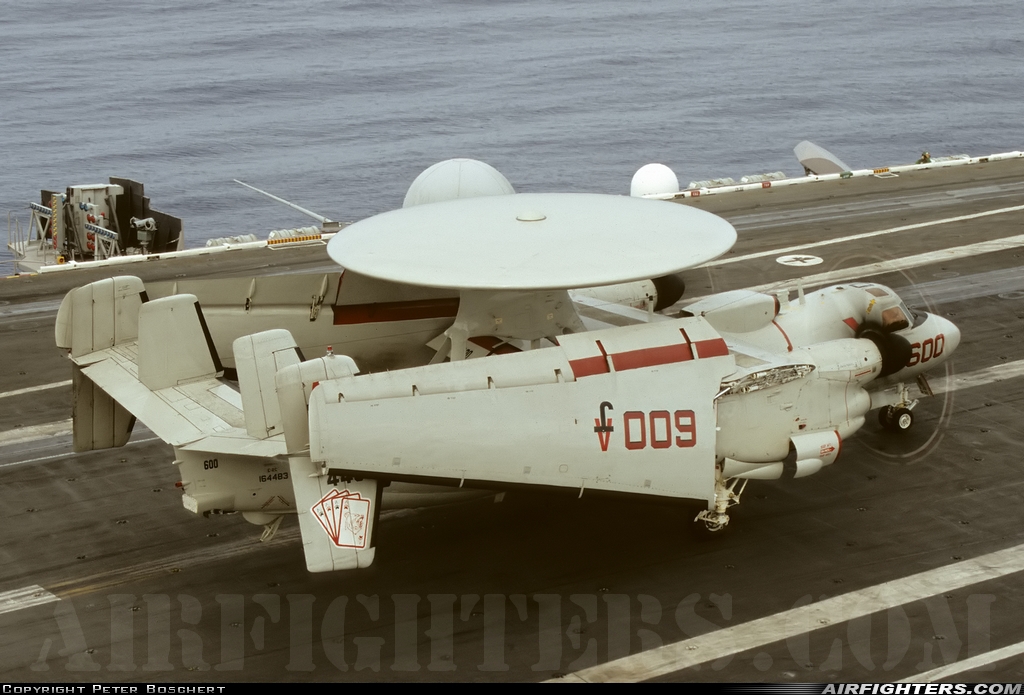 USA - Navy Grumman E-2C Hawkeye 164483 at Off-Airport - Atlantic Ocean, International Airspace