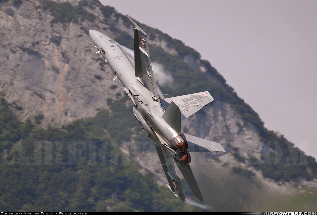 Switzerland - Air Force McDonnell Douglas F/A-18C Hornet J-5017 at Mollis (LSMF), Switzerland