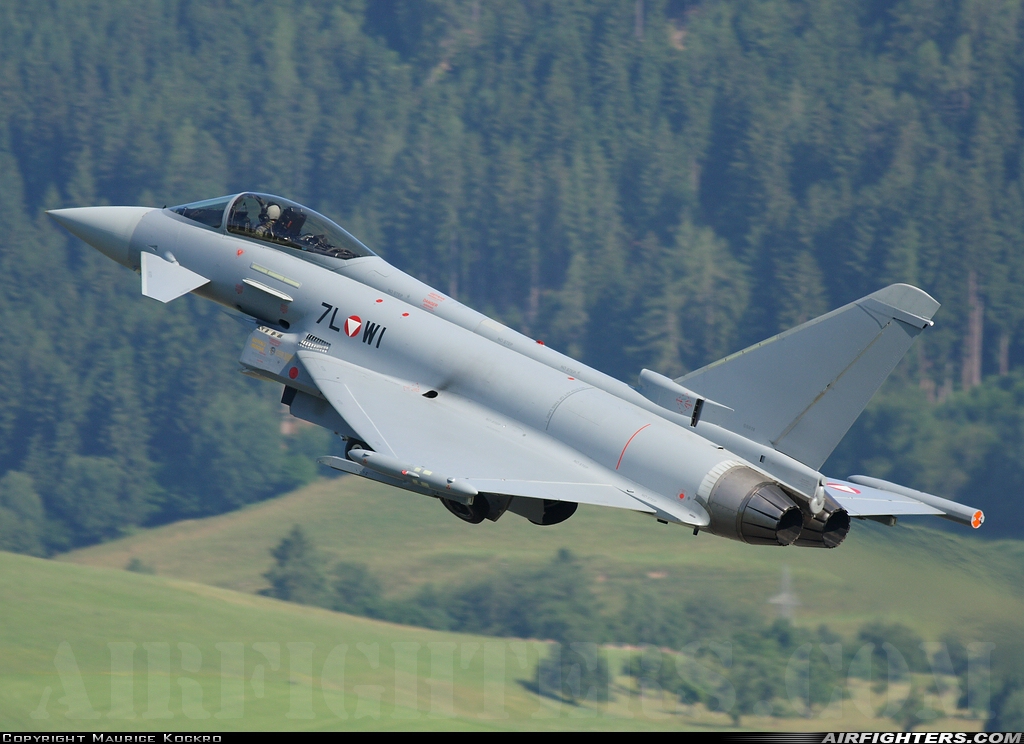 Austria - Air Force Eurofighter EF-2000 Typhoon S 7L-WI at Zeltweg (LOXZ), Austria