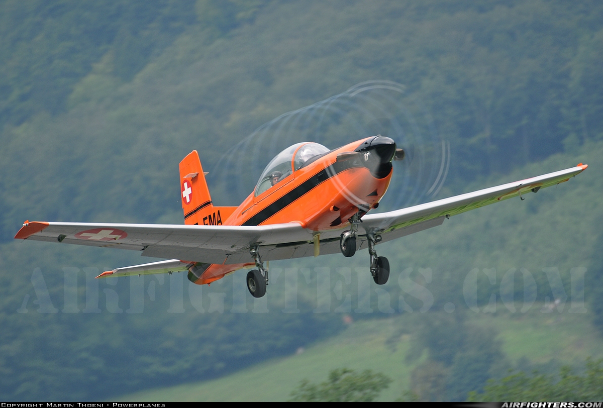 Private - Fliegermuseum Altenrhein Pilatus PC-7 Turbo Trainer T7-FMA at Mollis (LSMF), Switzerland