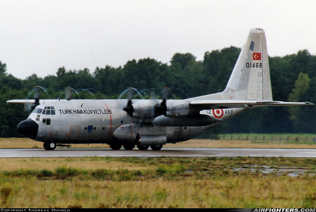 Türkiye - Air Force Lockheed C-130E Hercules (L-382) 01468 at Geilenkirchen (GKE / ETNG), Germany