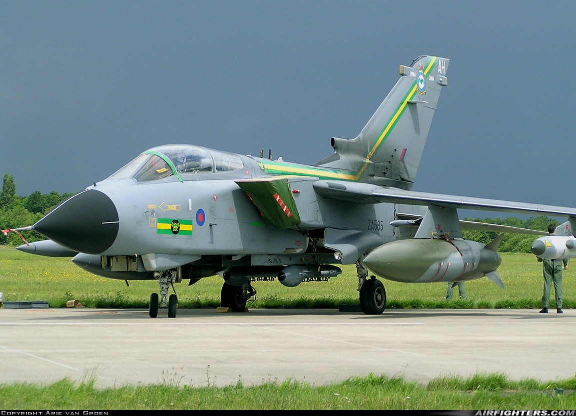 UK - Air Force Panavia Tornado GR4 ZA585 at Uden - Volkel (UDE / EHVK), Netherlands