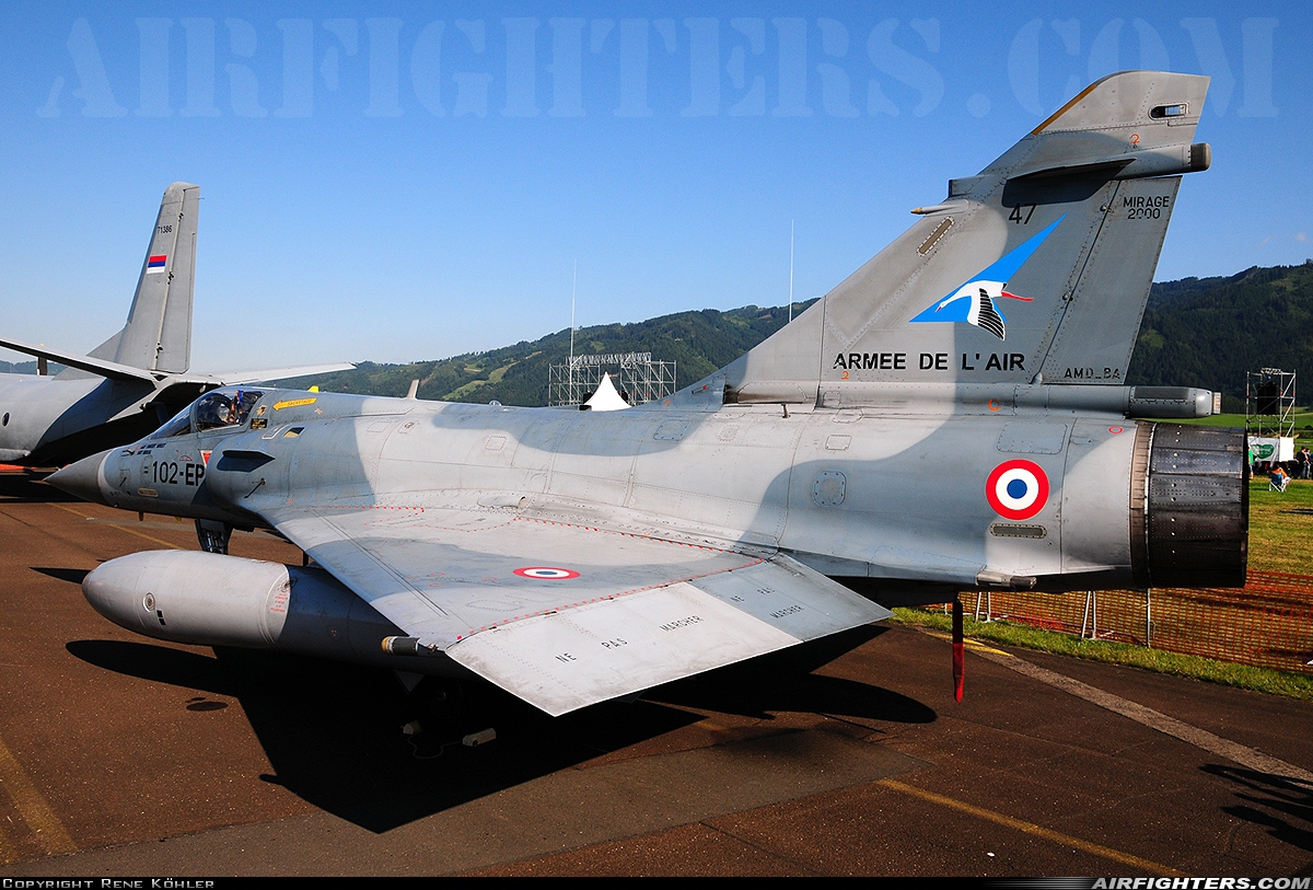 France - Air Force Dassault Mirage 2000-5F 47 at Zeltweg (LOXZ), Austria