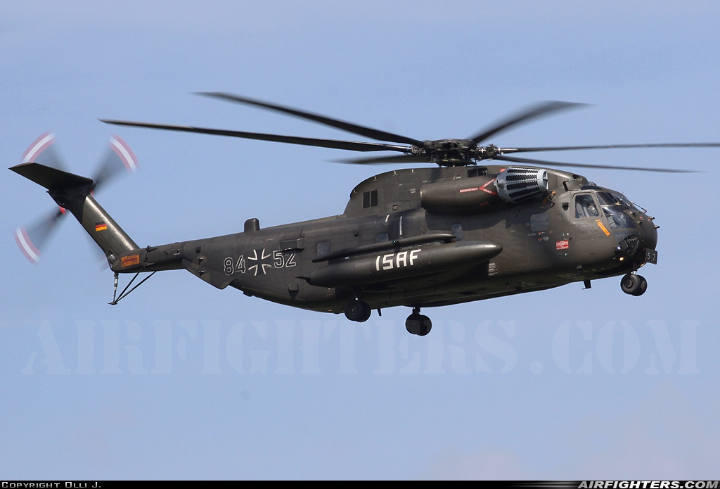 Germany - Army Sikorsky CH-53GS (S-65) 84+52 at Buchel (ETSB), Germany