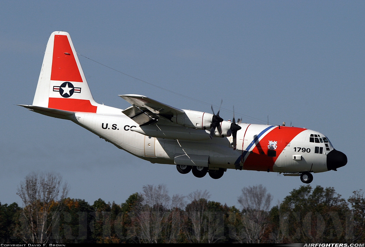 USA - Coast Guard Lockheed HC-130H Hercules (L-382) 1790 at Virginia Beach - Oceana NAS / Apollo Soucek Field (NTU / KNTU), USA