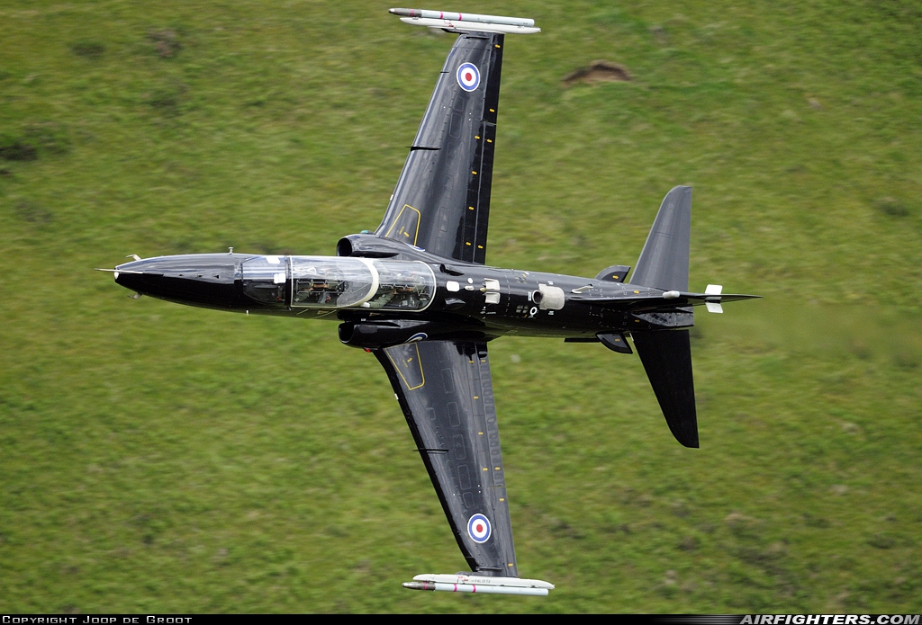 UK - Air Force BAE Systems Hawk T.2 ZK025 at Off-Airport - Machynlleth Loop Area, UK