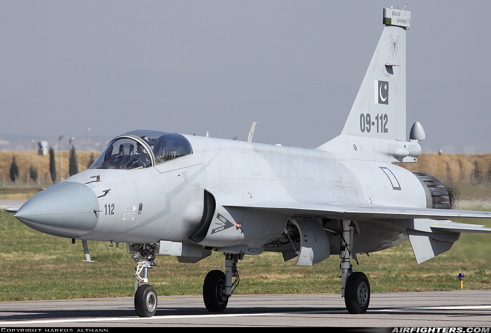 Pakistan - Air Force Pakistan Aeronautical Complex JF-17 Thunder 09-112 at Izmir - Cigli (IGL / LTBL), Türkiye