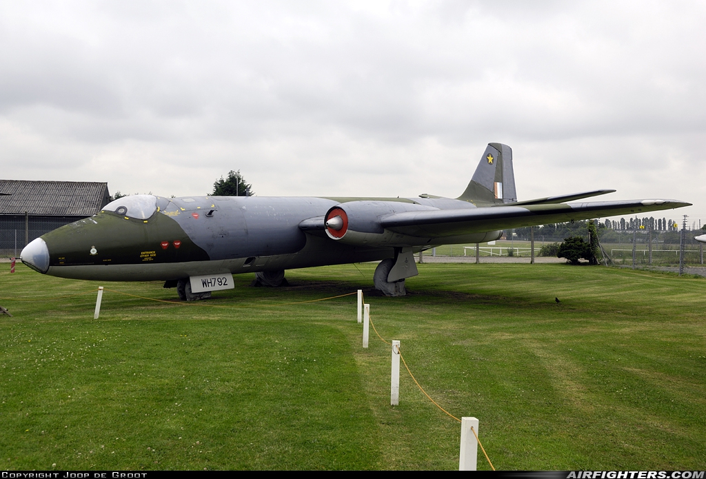UK - Air Force English Electric Canberra PR7 WH792 at Winthorpe, UK