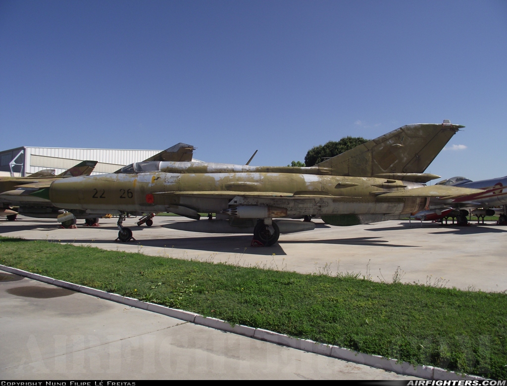 Germany - Air Force Mikoyan-Gurevich MiG-21SPS 22 26 at Madrid - Cuatro Vientos (LECU / LEVS), Spain