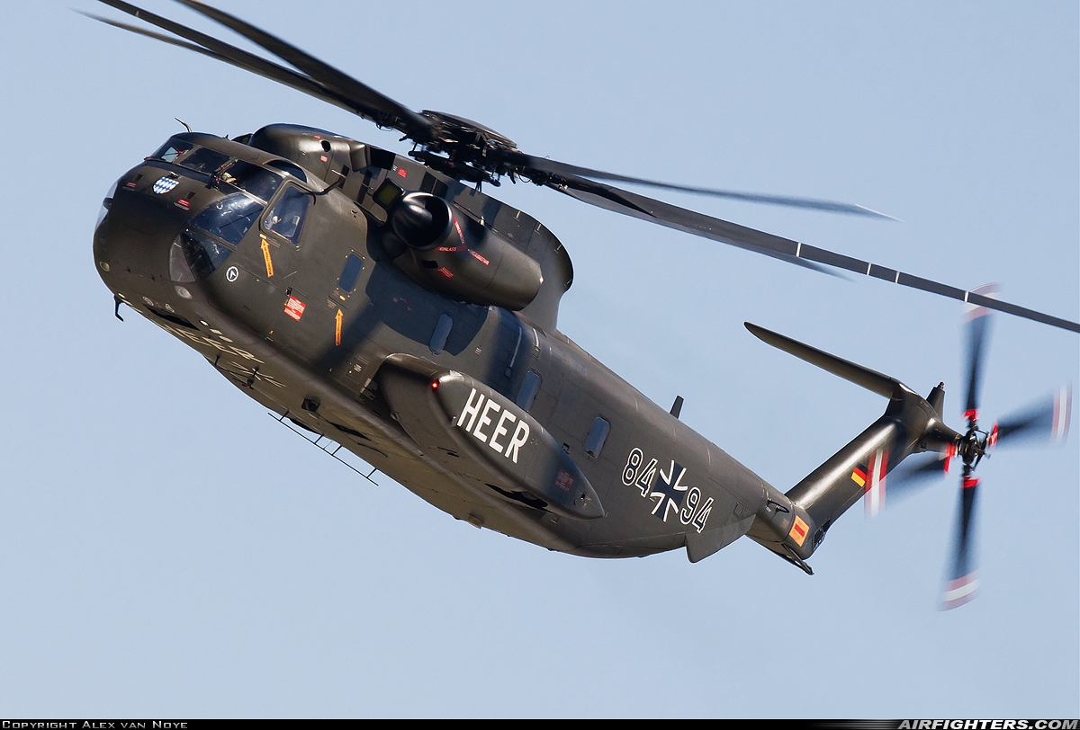 Germany - Army Sikorsky CH-53G (S-65) 84+84 at Ingolstadt - Manching (ETSI), Germany