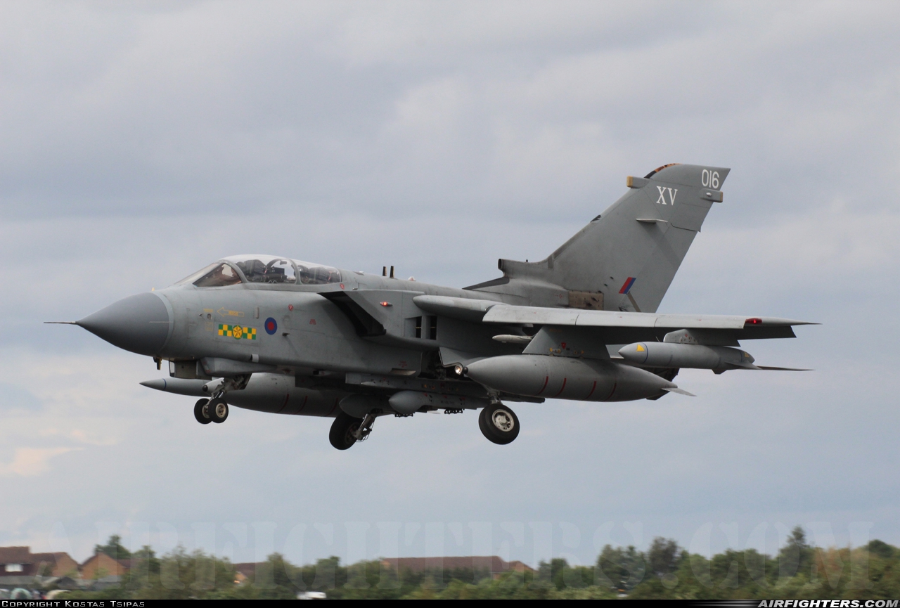 UK - Air Force Panavia Tornado GR4(T) ZA410 at Fairford (FFD / EGVA), UK