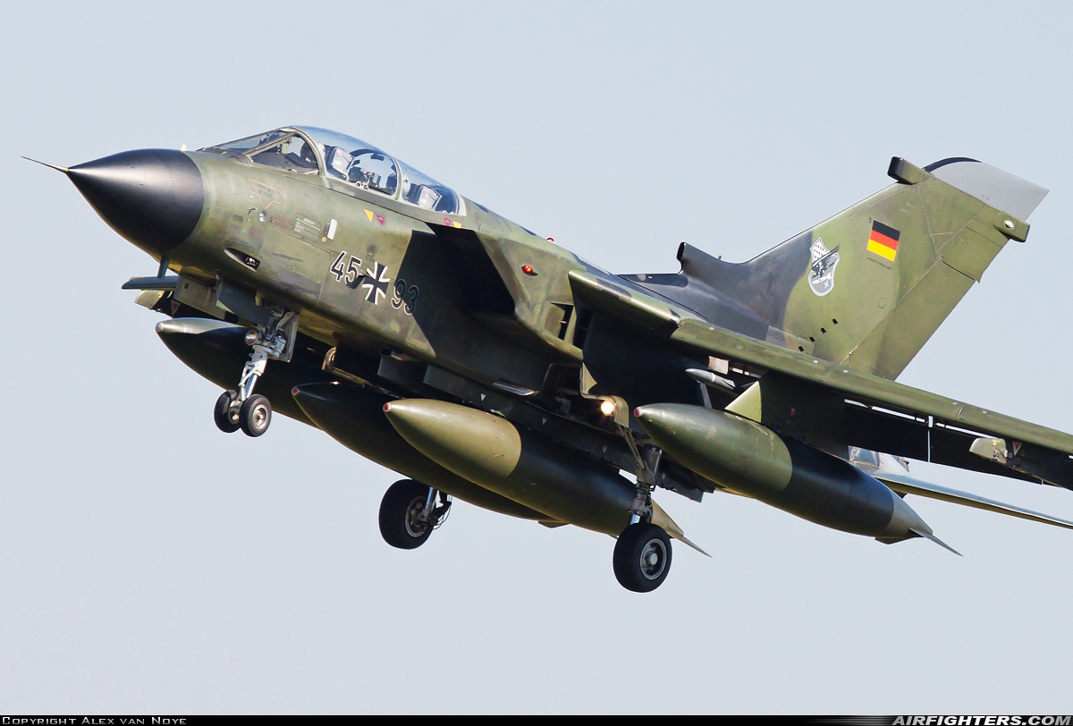 Germany - Air Force Panavia Tornado IDS 45+93 at Lechfeld (ETSL), Germany