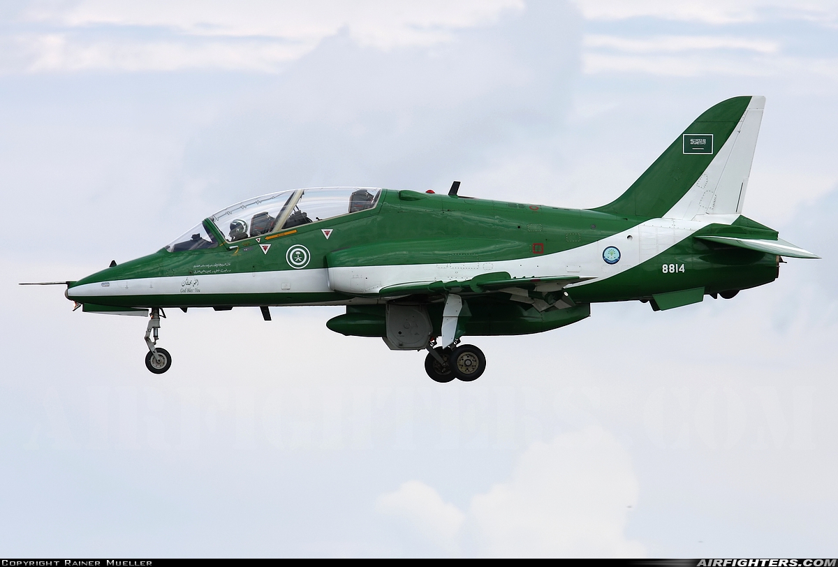 Saudi Arabia - Air Force British Aerospace Hawk Mk.65 8814 at Koksijde (EBFN), Belgium