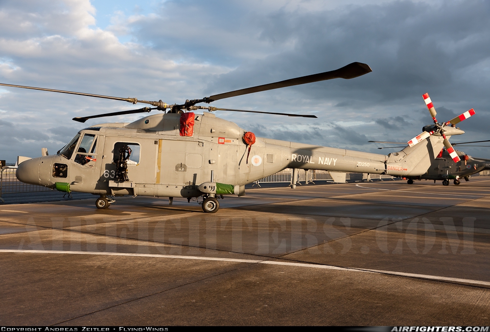 UK - Navy Westland WG-13 Lynx HAS3S ZD250 at Yeovilton (YEO / EGDY), UK