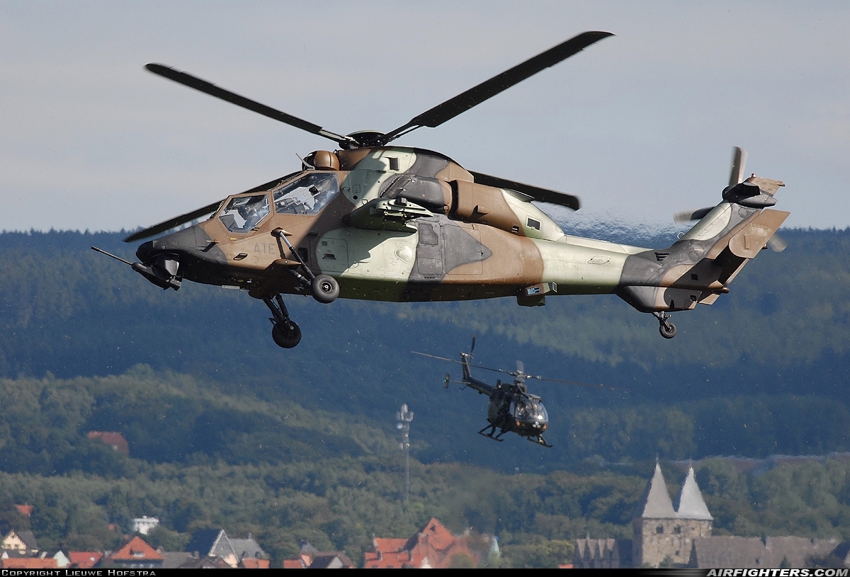 France - Army Eurocopter EC-665 Tiger HAP 2004 at Buckeburg (- Achum) (ETHB), Germany