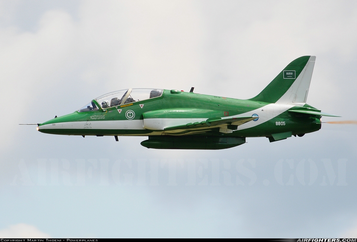 Saudi Arabia - Air Force British Aerospace Hawk Mk.65 8805 at Zeltweg (LOXZ), Austria