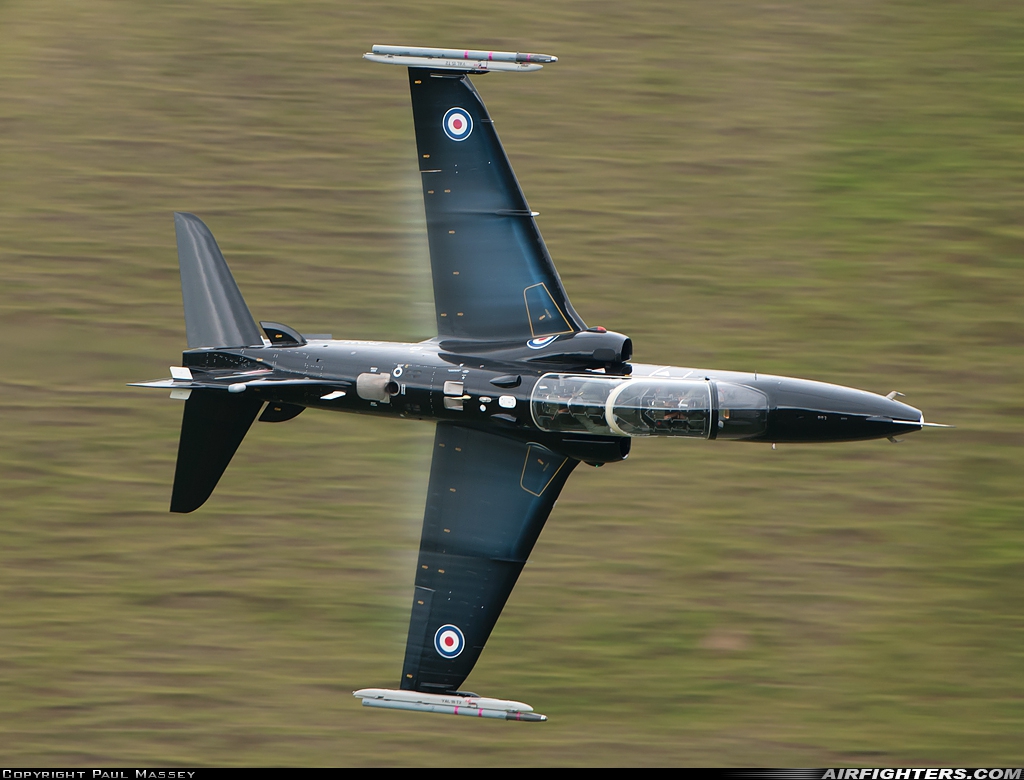 UK - Air Force BAE Systems Hawk T.2 ZK035 at Off-Airport - Machynlleth Loop Area, UK