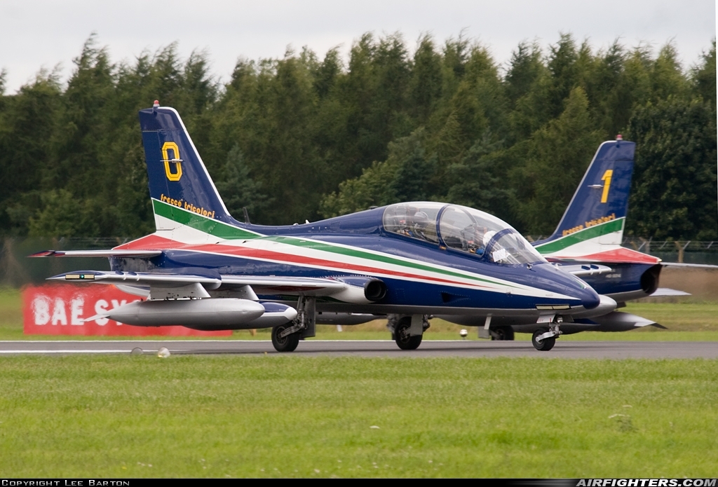 Italy - Air Force Aermacchi MB-339PAN MM54551 at Fairford (FFD / EGVA), UK