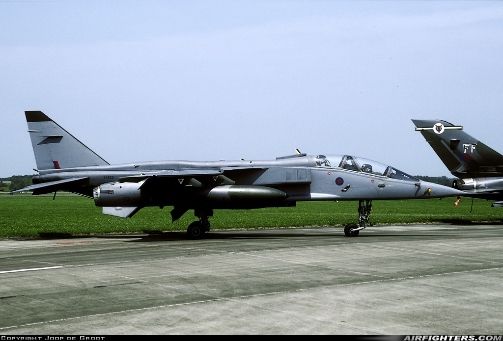 UK - Air Force Sepecat Jaguar T2A XX832 at Uden - Volkel (UDE / EHVK), Netherlands