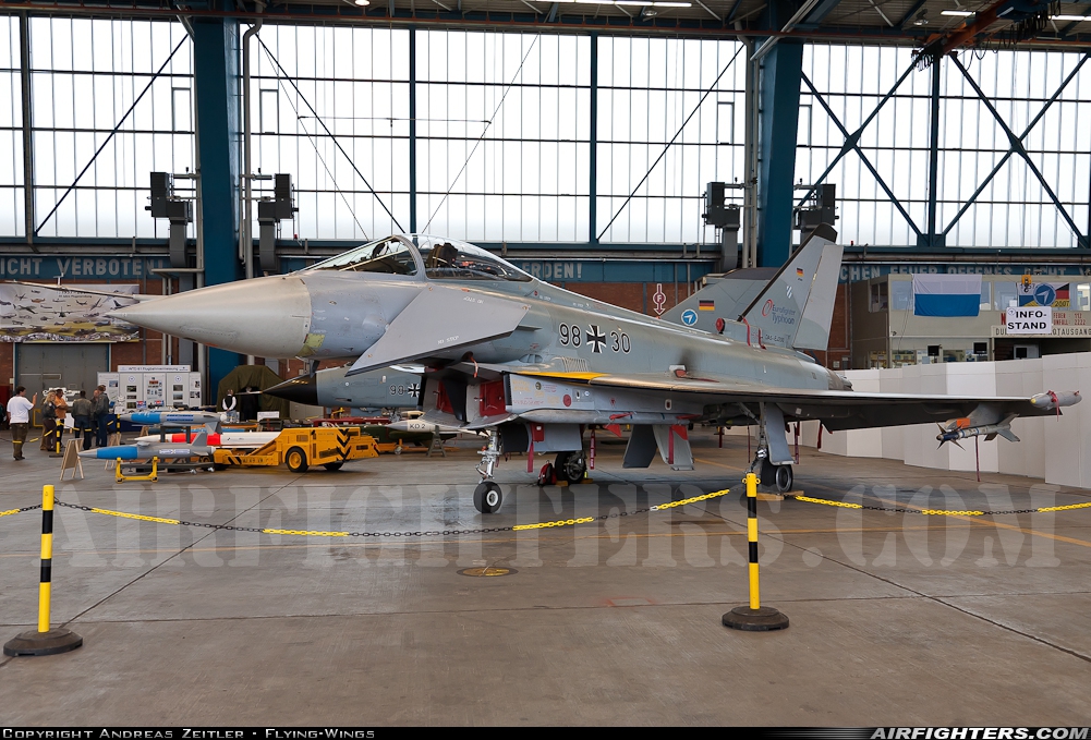 Germany - Air Force Eurofighter EF-2000 Typhoon S 98+30 at Ingolstadt - Manching (ETSI), Germany