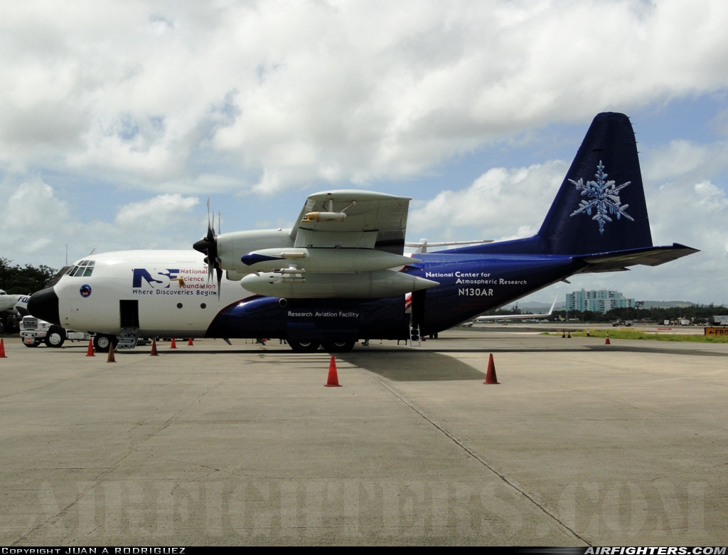 USA - National Science Foundation Lockheed EC-130Q Hercules (L-382) N130AR at San Juan - Luis Munoz Marin Int. (SJU / TJSJ), Puerto Rico