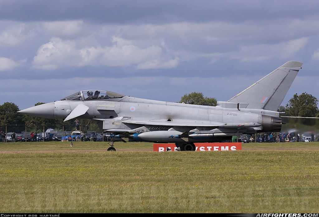 Company Owned - BAe Systems Eurofighter Typhoon FGR4 ZJ700 at Fairford (FFD / EGVA), UK