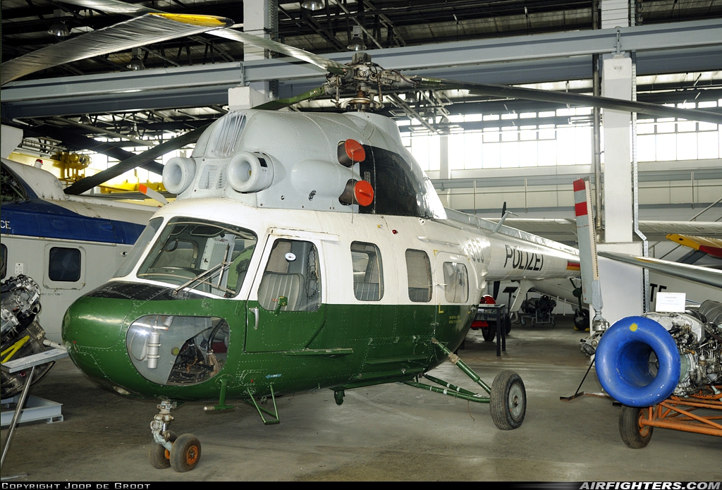 Germany - Bundespolizei Mil Mi-2 555 at Off-Airport - Wernigerode, Germany