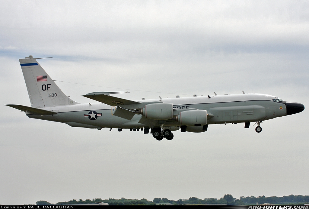 USA - Air Force Boeing VC-135B Stratolifter (717-158) 62-4130 at Waddington (WTN / EGXW), UK