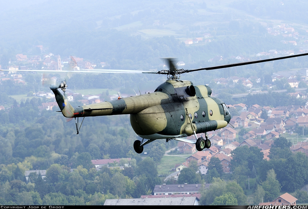 Bosnia-Herzegovina - Air Force Mil Mi-8T A-2601 at In Flight, Bosnia and Herzegovina
