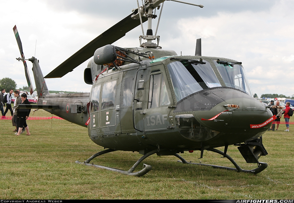 Italy - Air Force Agusta-Bell AB-212AM MM81217 at Cambrai-Niergnies (LFYG), France