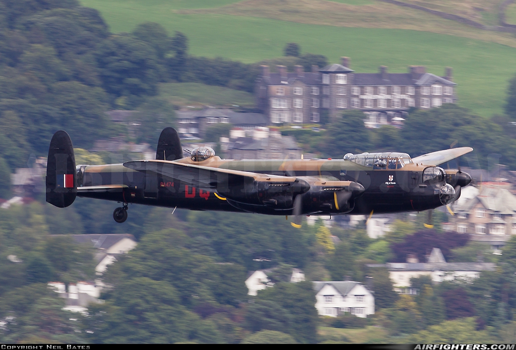 UK - Air Force Avro 683 Lancaster B.I PA474 at Off-Airport - Windermere, UK