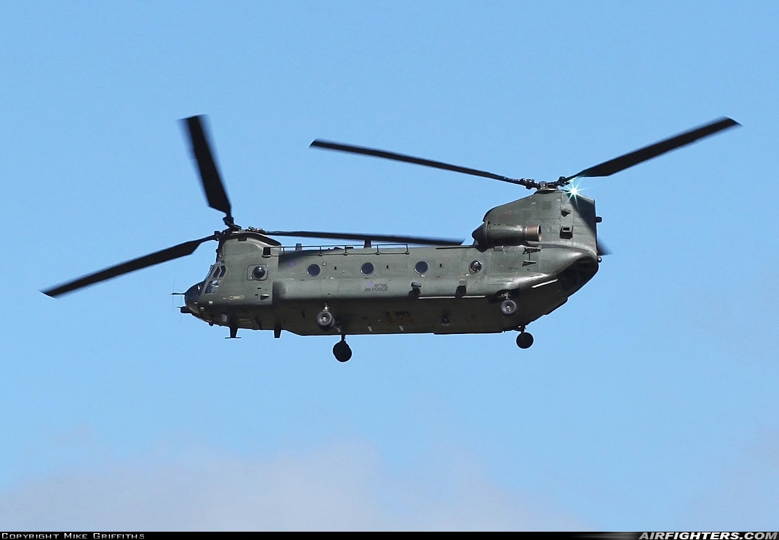 UK - Air Force Boeing Vertol Chinook HC2 (CH-47D) ZA705 at Valley (EGOV), UK