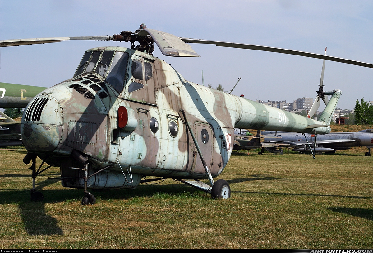 Poland - Air Force Mil Mi-4A 511 at Cracow - Rakowice-Czyzyny, Poland