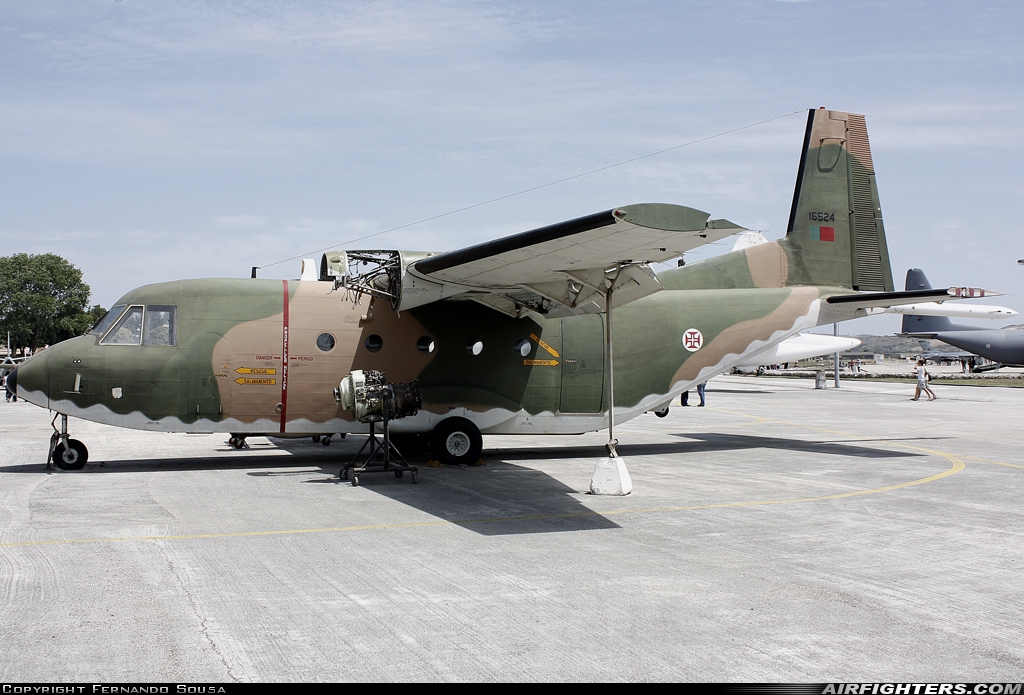 Portugal - Air Force CASA C-212-100 Aviocar 16524 at Sintra (- Granja do Marques) (BA1) (LPST), Portugal