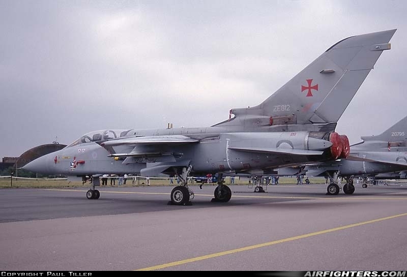 UK - Air Force Panavia Tornado F3 ZE812 at Coningsby (EGXC), UK