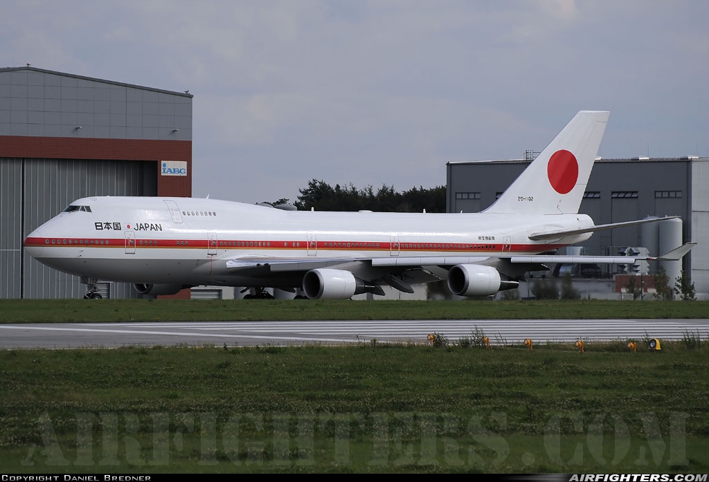 Japan - Air Force Boeing 747-47C 20-1102 at Dresden (- Klotzsche) (DRS / EDDC), Germany