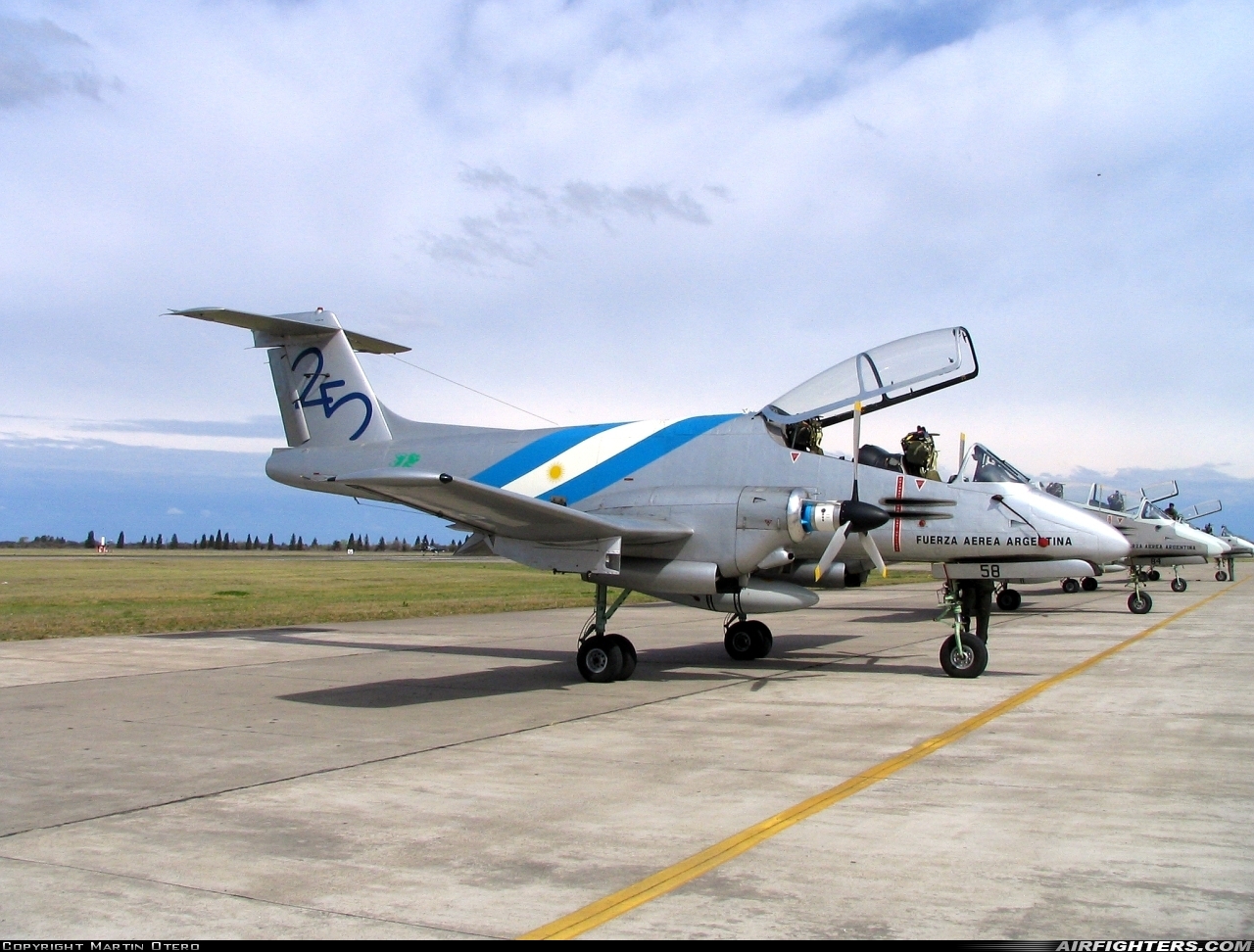 Argentina - Air Force FMA IA-58A Pucara A-558 at San Luis - Villa Reynolds (RYD - SAOR), Argentina