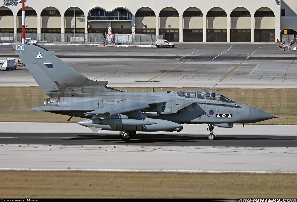 UK - Air Force Panavia Tornado GR4A ZG709 at Luqa - Malta International (MLA / LMML), Malta