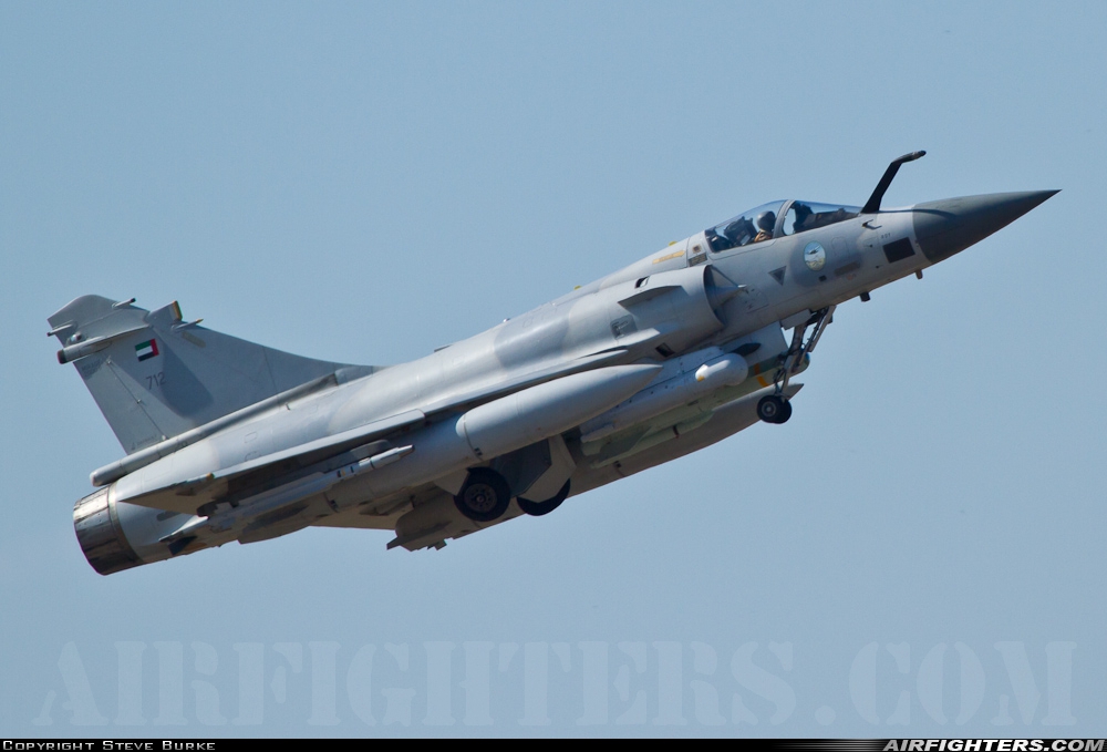 United Arab Emirates - Air Force Dassault Mirage 2000-9 712 at Sigonella (LICZ), Italy