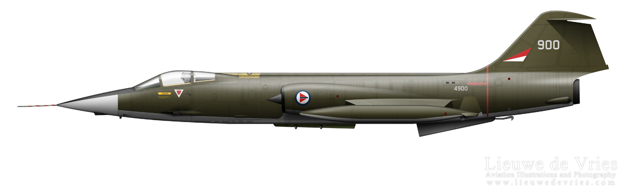 profile of Royal Norway Air Force CF-104G Starfighter 11052011